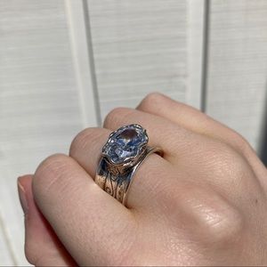 Silpada Rustic Royalty Silver Ring - RETIRED